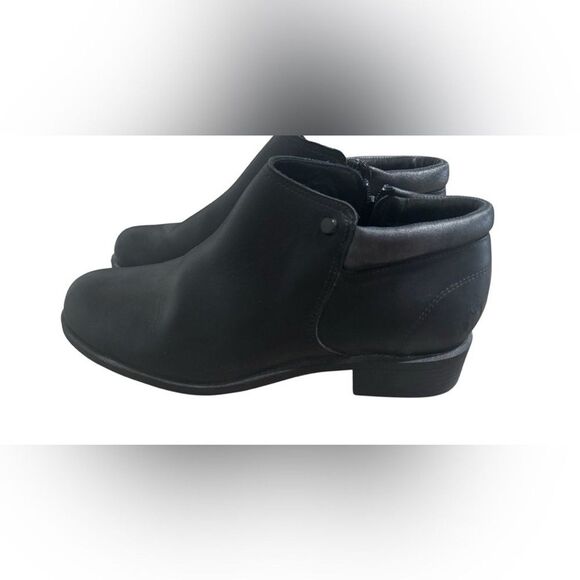 SAS Bethany Incense Women's Leather Ankle Boots Size 10.5 Wide Round Toe - Picture 1 of 6